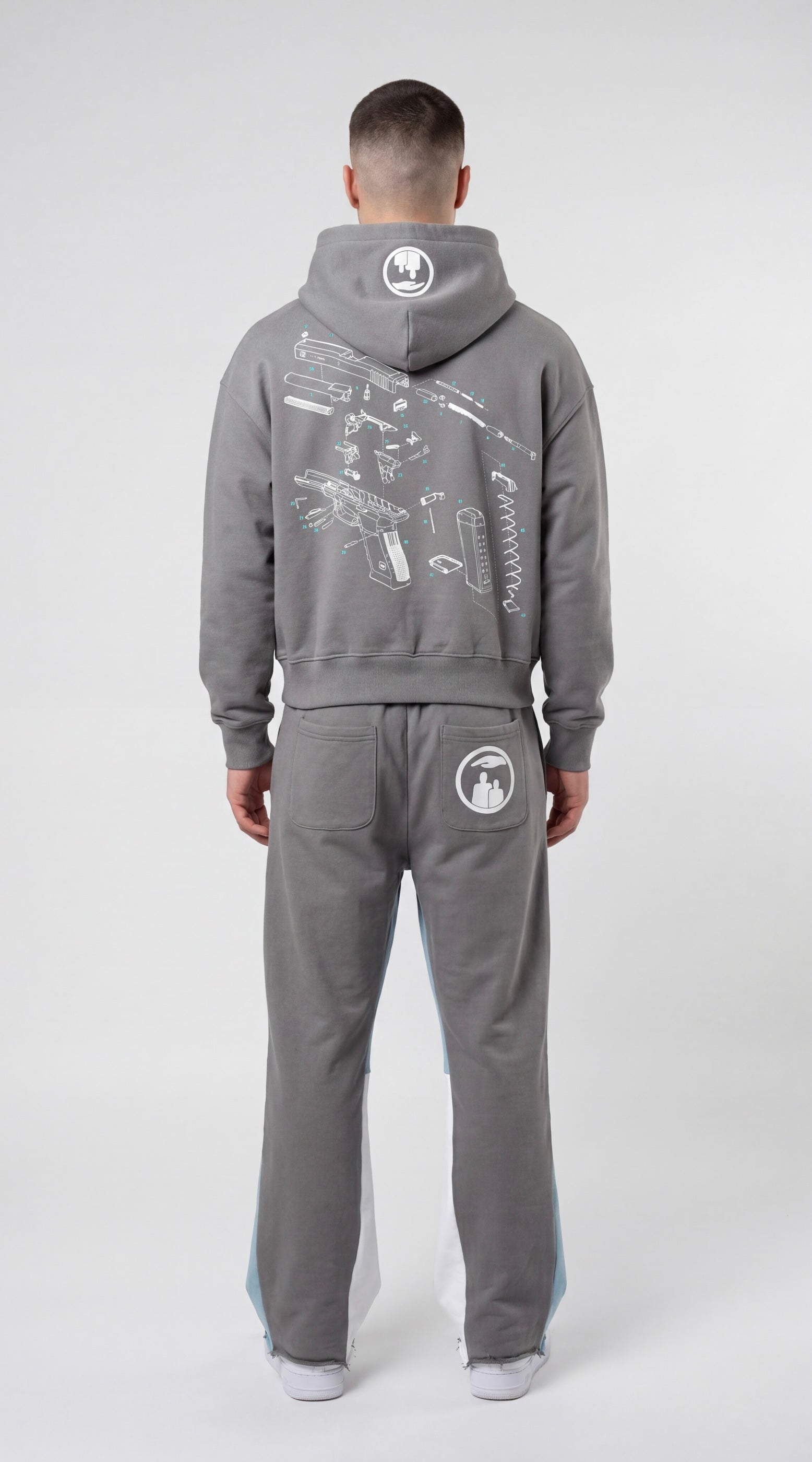 Glock Anatomy Hoodie (Grey)