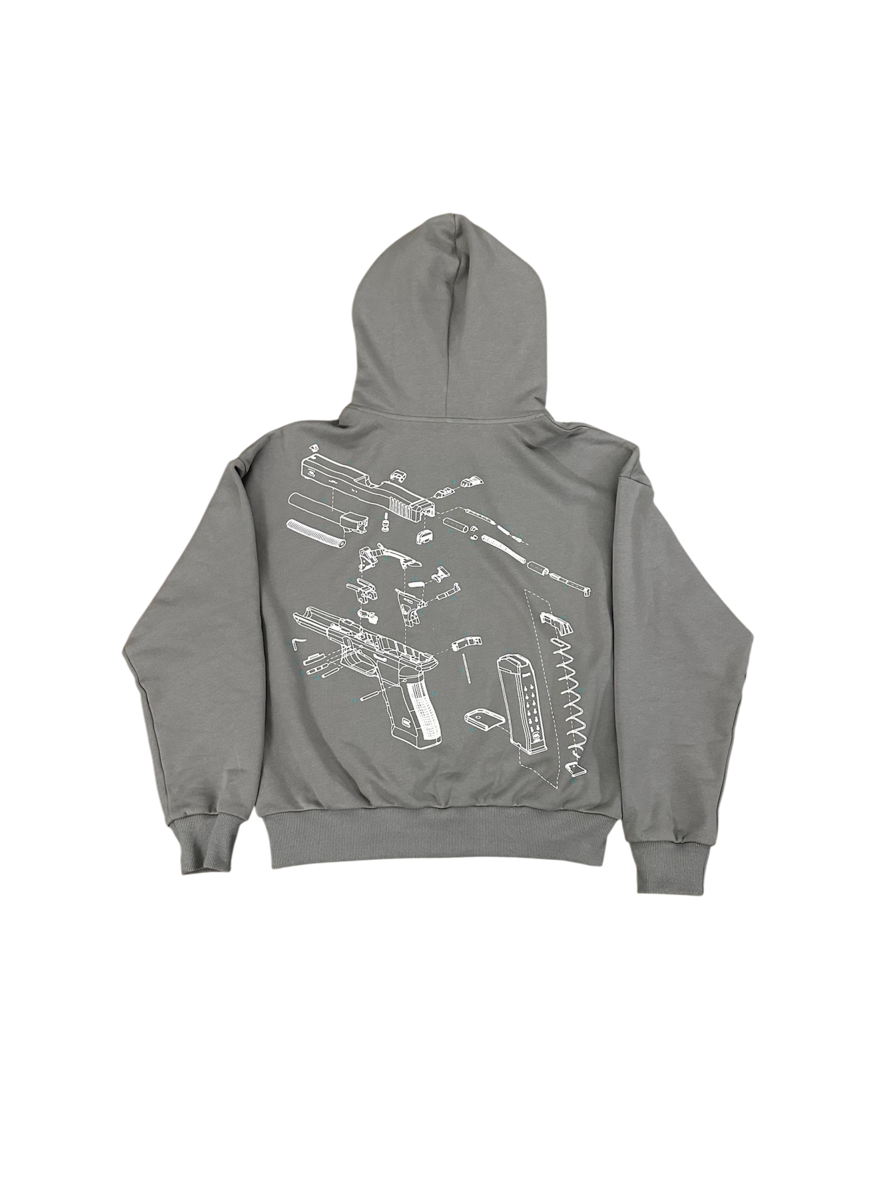 Glock Anatomy Hoodie (Grey)